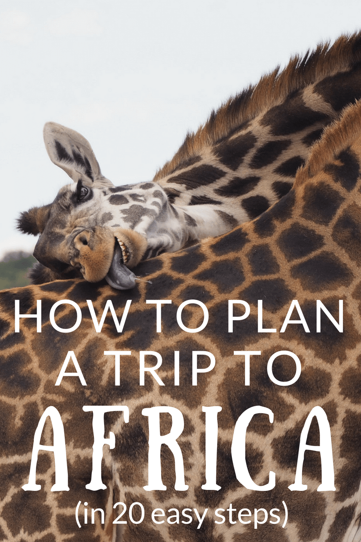 planning your trip to africa