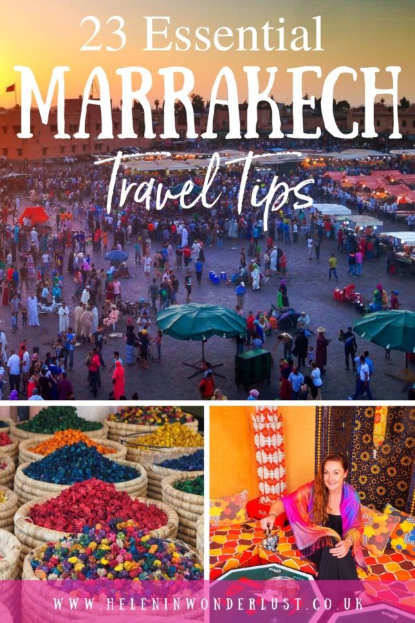 travel tips to marrakech