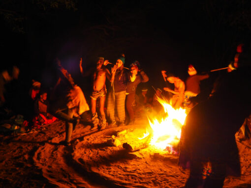 Spending Time With the San People at Dqae Qare San Lodge in Botswana ...