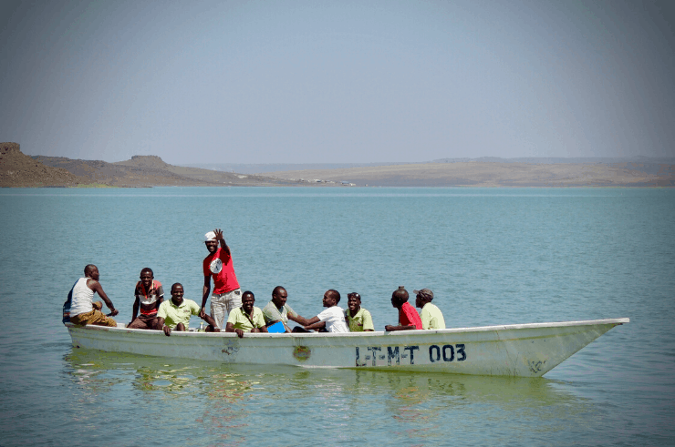 Lake Turkana, Northern Kenya