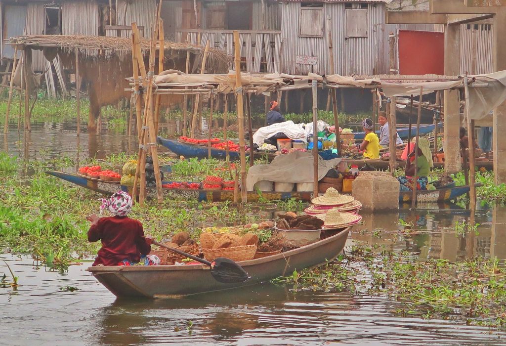 Ganvie Stilt Village in Benin