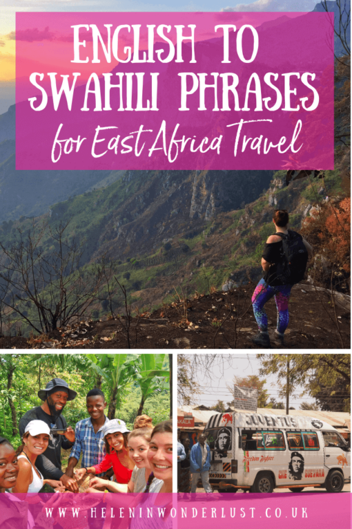 English To Swahili: Useful Words & Phrases For Travel In East Africa ...