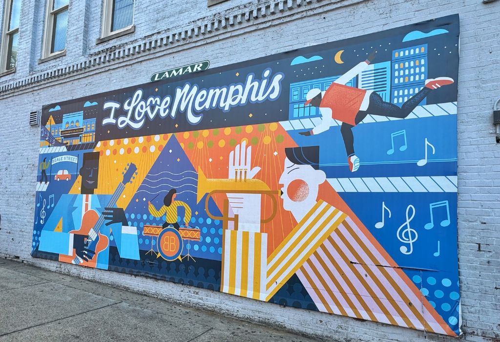 I Love Memphis Mural