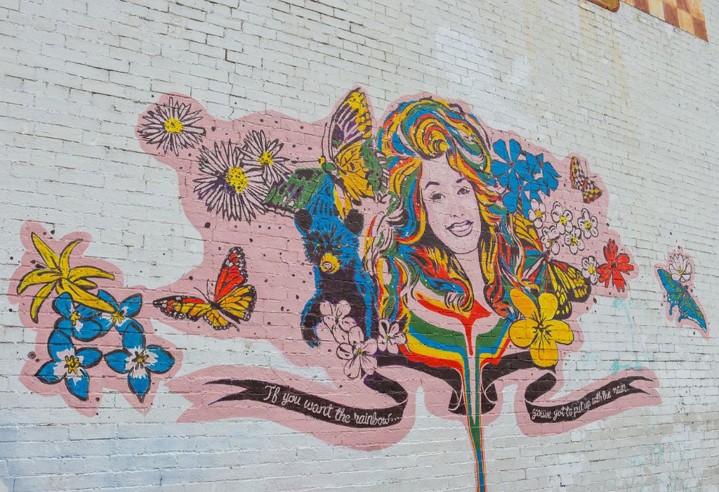 Dolly Parton Mural, Nashville
