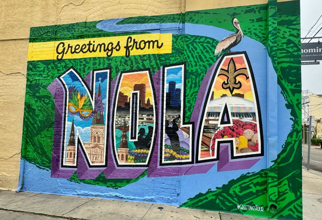 Greetings from NOLA Mural
