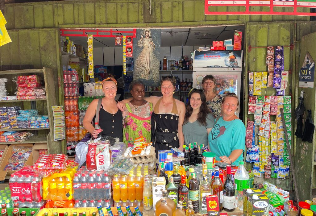 Shop in Elmina, Ghana